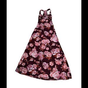 Curtsey Women’s Floor Length sleeveless Dress - Small